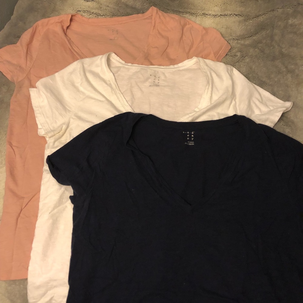 3 V neck shirts